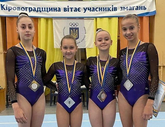 Франківські гімнастки вибороли «срібло» на чемпіонаті України