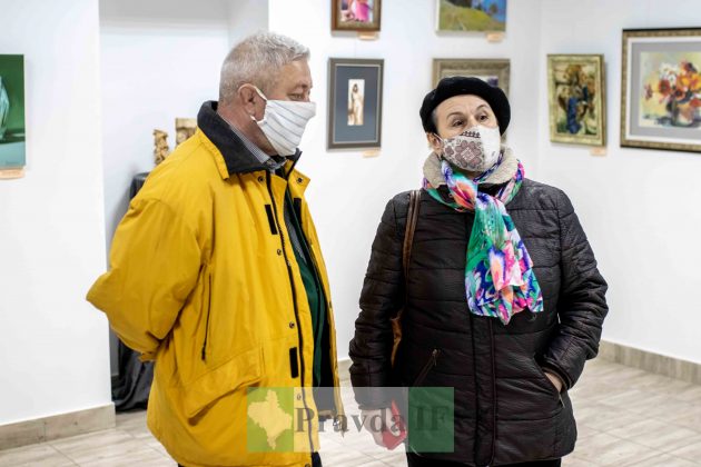 В Івано-Франківську відкрилася виставка творів "Мистецького братства" ФОТОРЕПОРТАЖ