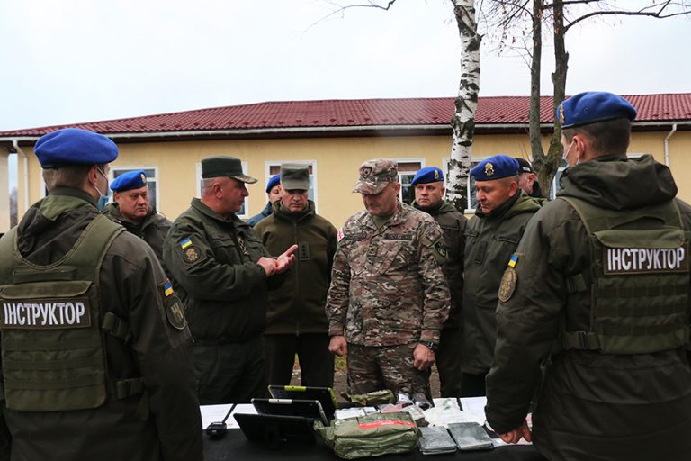 Івано-Франківщину відвідала делегація Нацгвардії Грузії ФОТО