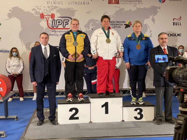 Спортсменка з Франківщини виборола призове місце на Чемпіонаті світу з жиму лежачи