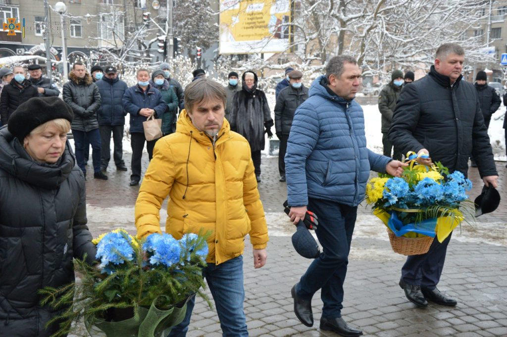 У Франківську вшанували ліквідаторів аварії на Чорнобильській АЕС ФОТО