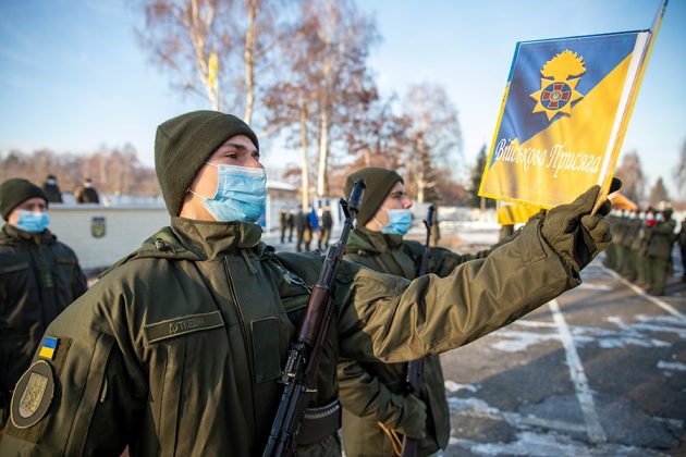 В Івано-Франківську відбулось складання присяги нацгвардійцями ФОТОРЕПОРТАЖ