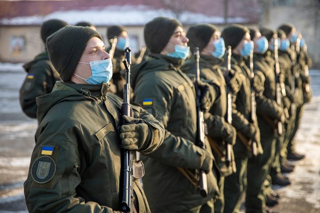 В Івано-Франківську відбулось складання присяги нацгвардійцями ФОТОРЕПОРТАЖ