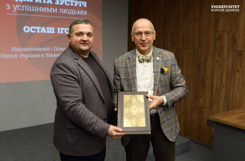 В Університеті Івано-Франківська підписали Меморандум про співпрацю з послом Лівану ФОТО
