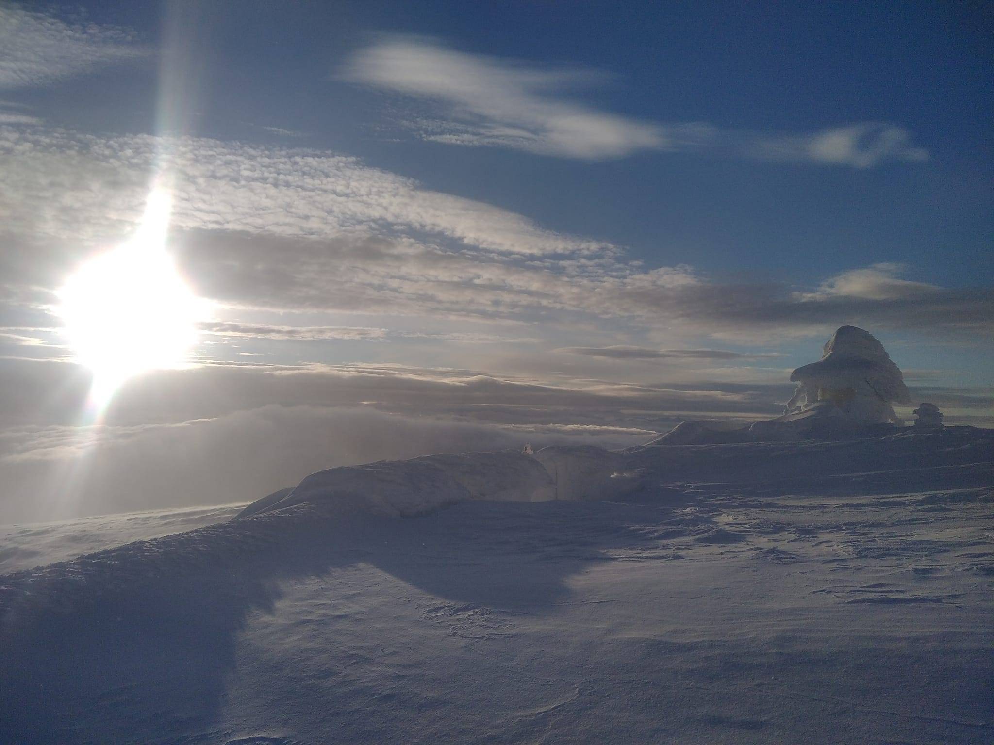 засніжених Карпат