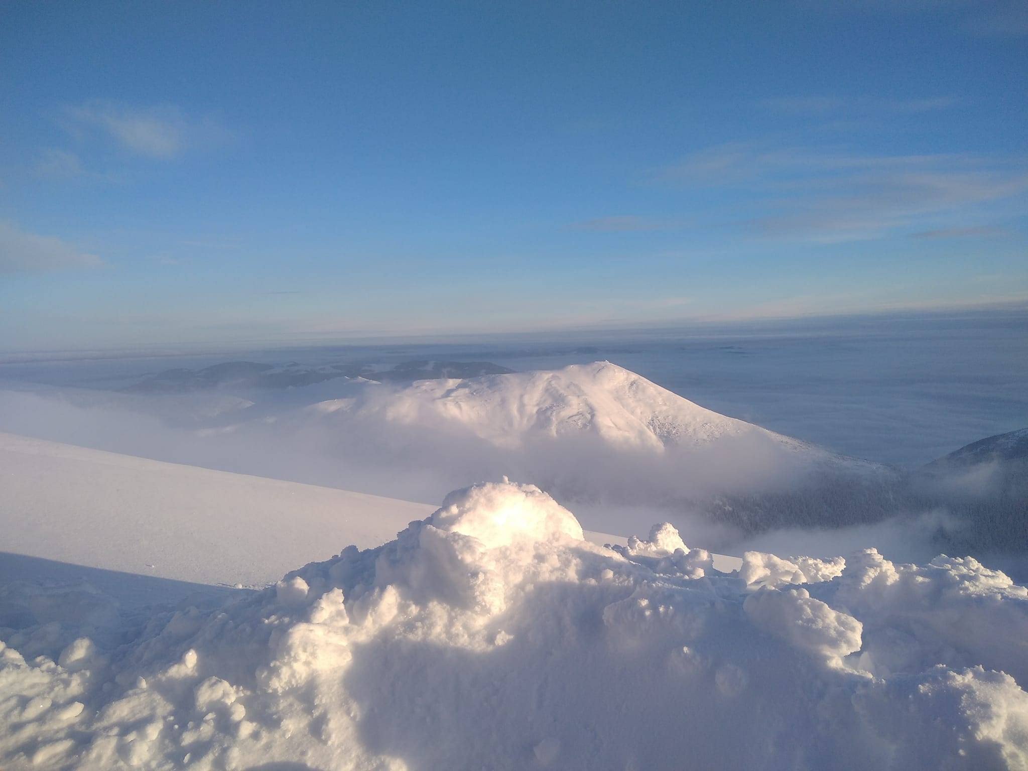 засніжених Карпат