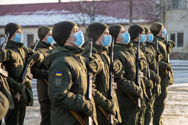 В Івано-Франківську відбулось складання присяги нацгвардійцями ФОТОРЕПОРТАЖ