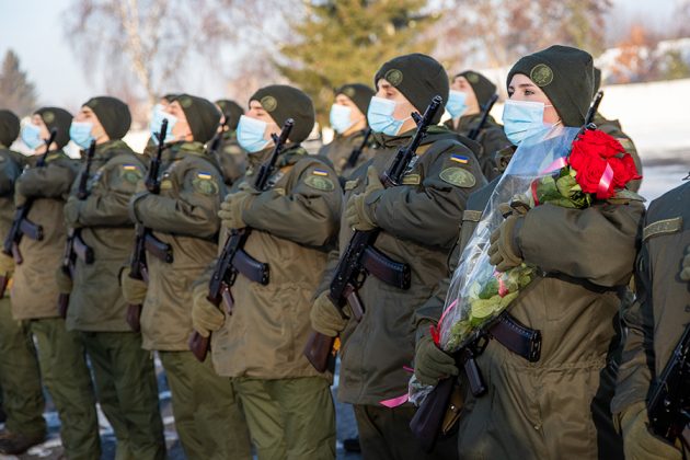 В Івано-Франківську відбулось складання присяги нацгвардійцями ФОТОРЕПОРТАЖ