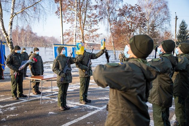 В Івано-Франківську відбулось складання присяги нацгвардійцями ФОТОРЕПОРТАЖ