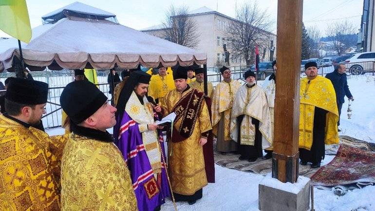 ПЦУ на Прикарпатті зводить храм на честь героїв Небесної сотні, воїнів ООС та всіх, хто загинув за Україну