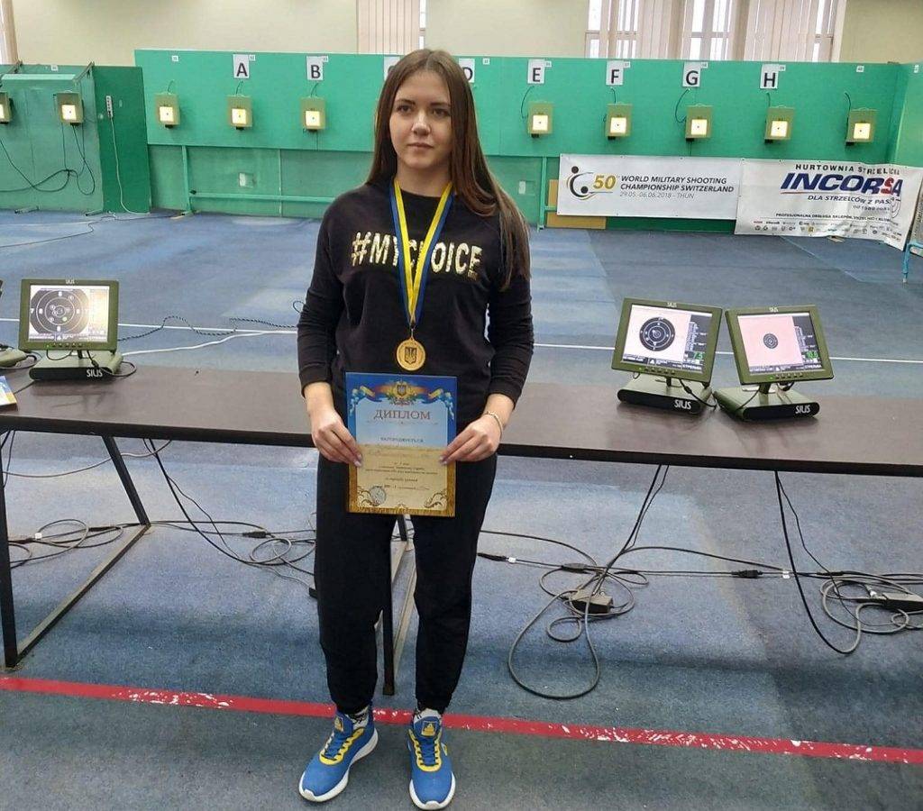 Прикарпатська спортсменка перемогла на чемпіонаті України зі стрільби