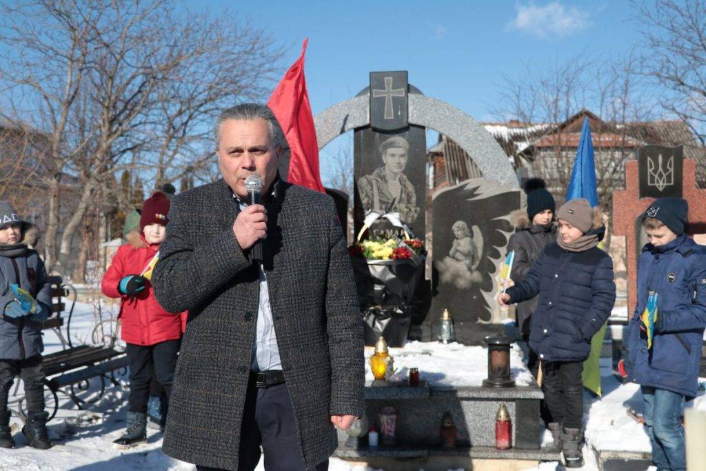 Миколи Семака,вшанували пам'ять,загиблі кіборги