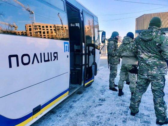 Зведений загін поліцейських Івано-Франківщини повернувся із зони ООС ФОТО