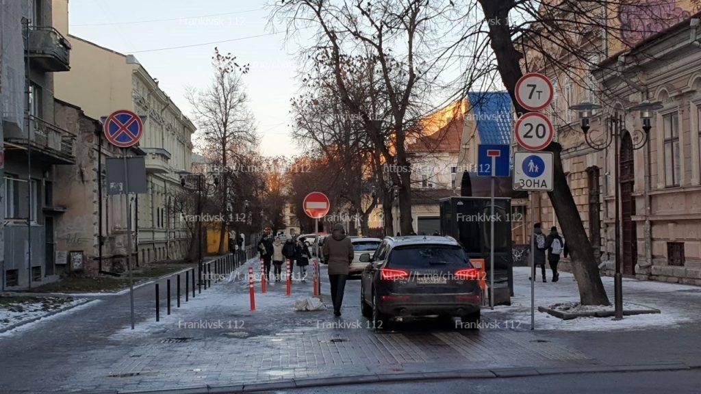 У Франківську по вулиці Шевченка змінено схему руху