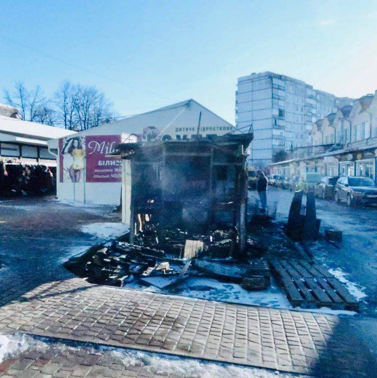 Палієм торгових кіосків у Калуші виявився 27-річний рецидивіст - його затримала поліція ФОТО