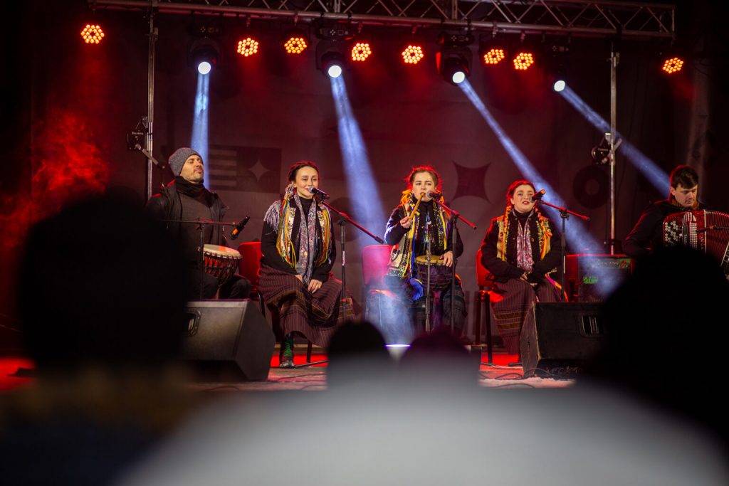 В Палаці Потоцьких,відлунали етно-колядки,різдво в івано-франківську