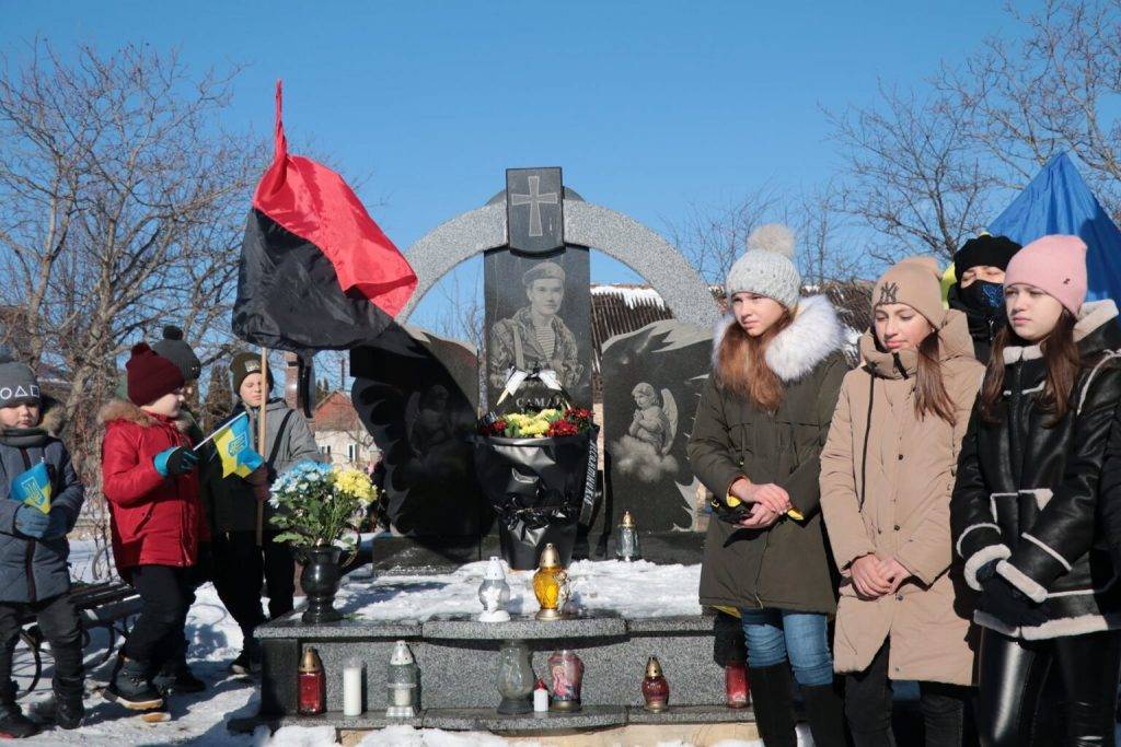 Миколи Семака,вшанували пам'ять,загиблі кіборги