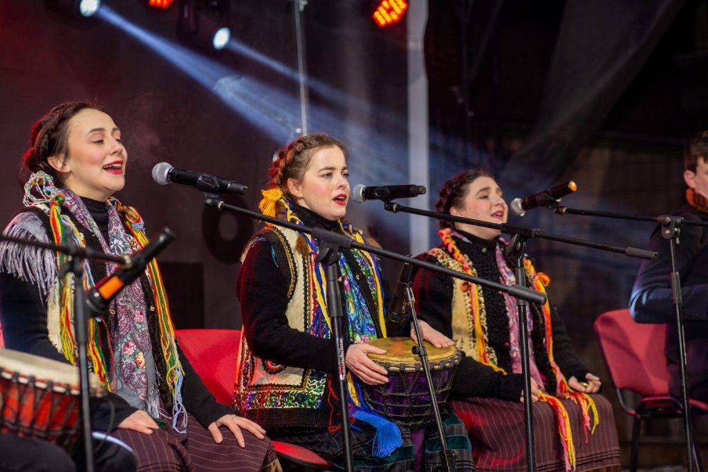 В Палаці Потоцьких,відлунали етно-колядки,різдво в івано-франківську