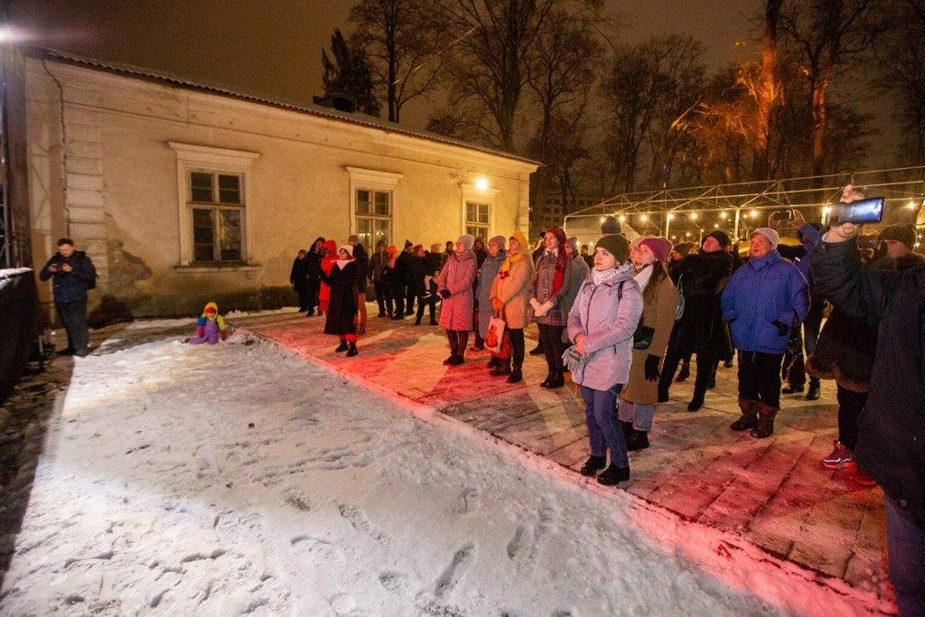 В Палаці Потоцьких,відлунали етно-колядки,різдво в івано-франківську