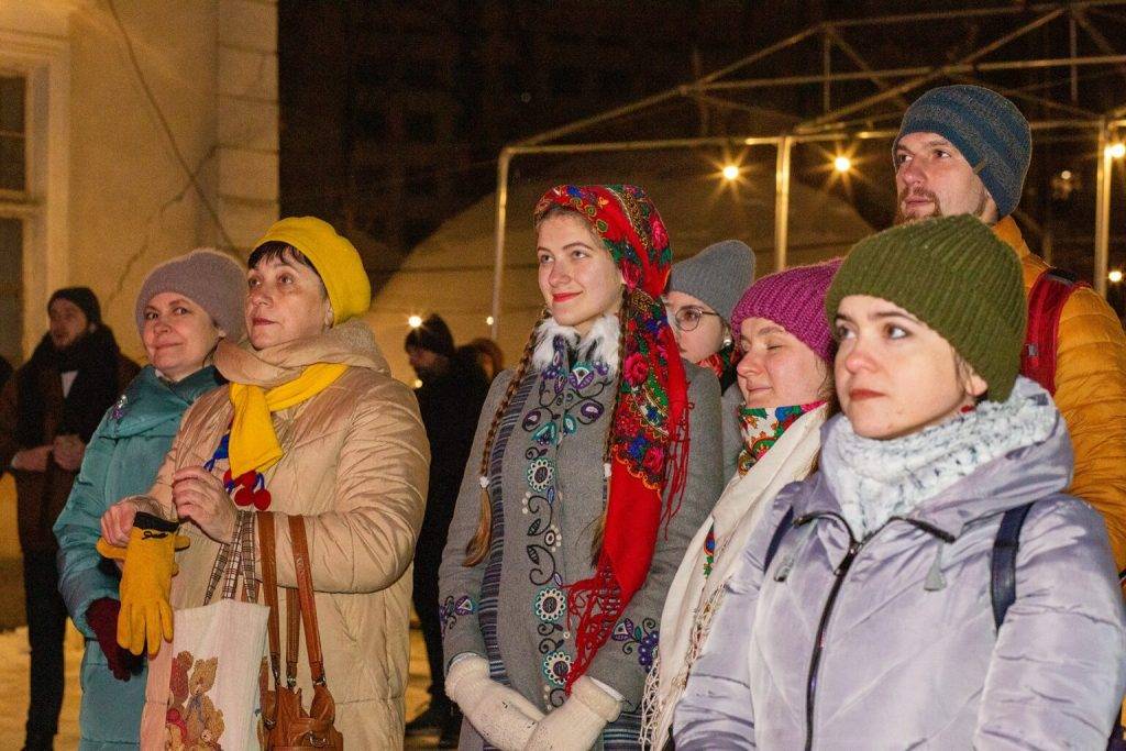 В Палаці Потоцьких,відлунали етно-колядки,різдво в івано-франківську