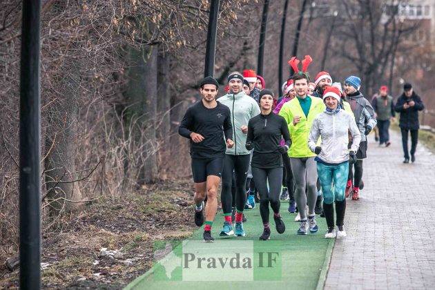 В Івано-Франківську відбувся новорічний забіг Gutsul Running Club ФОТОРЕПОРТАЖ