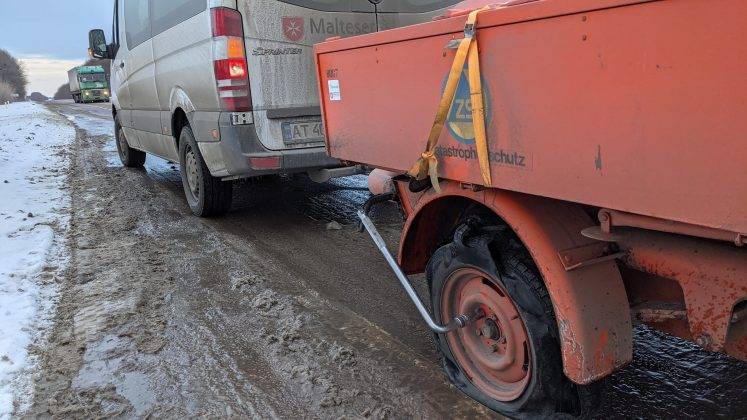 “Мальтійці” доставили з Івано-Франківська на Схід вже сьому польову кухню