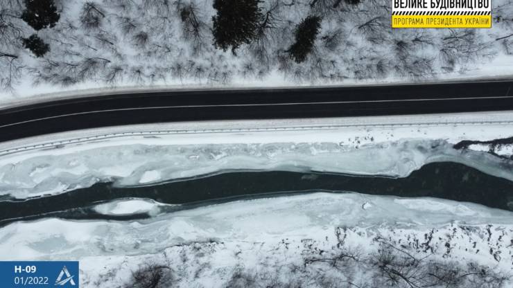 Прикарпатська фірма збудувала у Карпатах рекордну підпірну стінку ФОТО