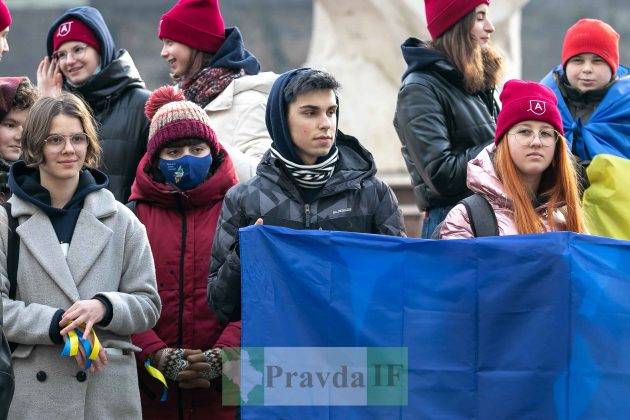 "В єдності наша сила": у Франківську відзначили День єднання ФОТО та ВІДЕО