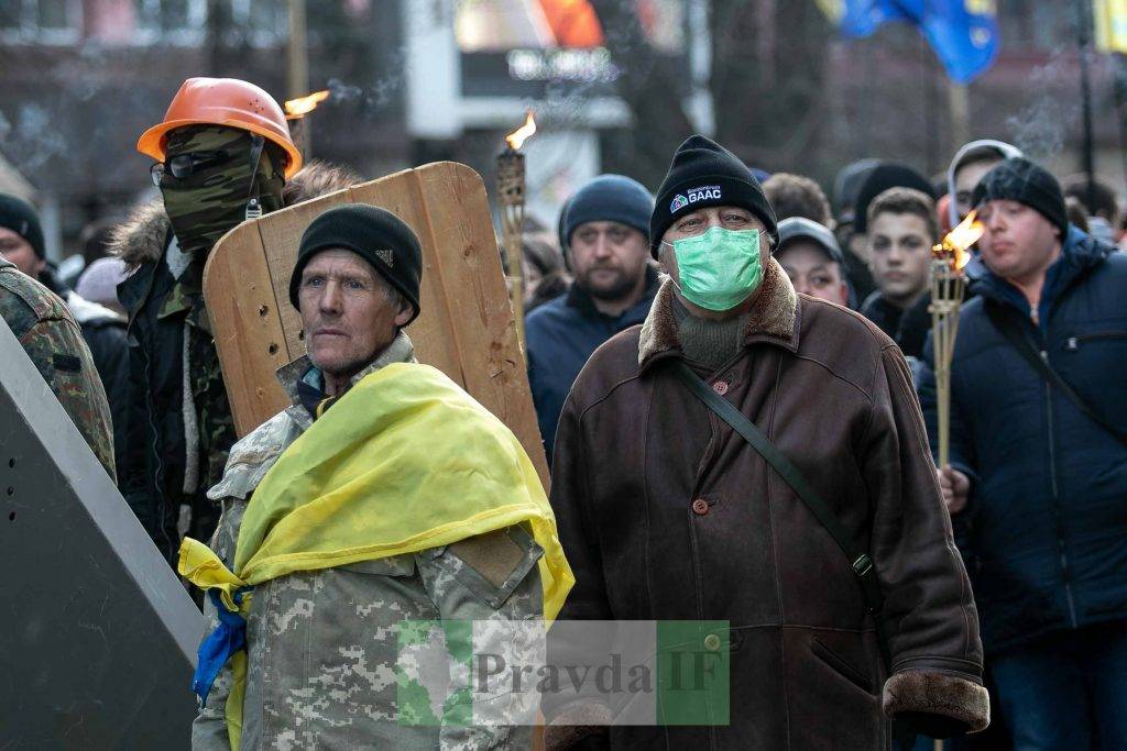 Хода пам'яті,небесна сотня,Революції Гідності