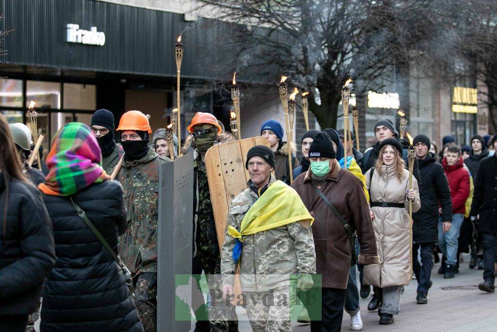 Хода пам'яті,небесна сотня,Революції Гідності
