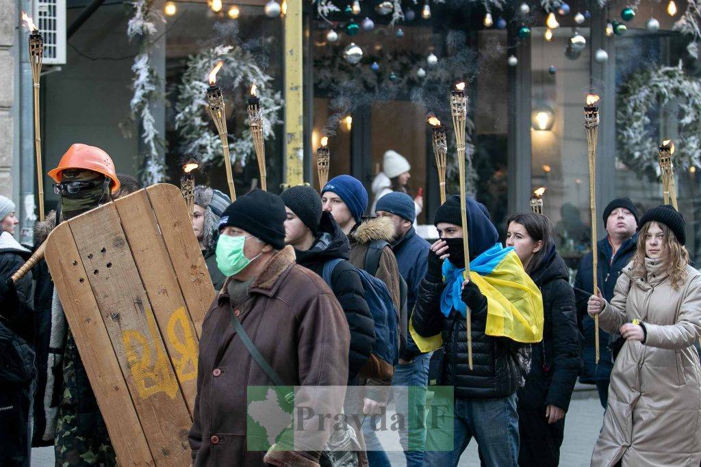 Хода пам'яті,небесна сотня,Революції Гідності