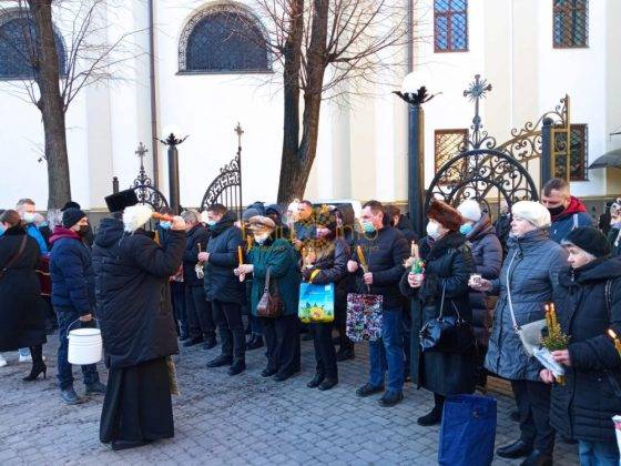 У Івано-Франківську на Стрітення Господнє освятили свічки ФОТОРЕПОРТАЖ