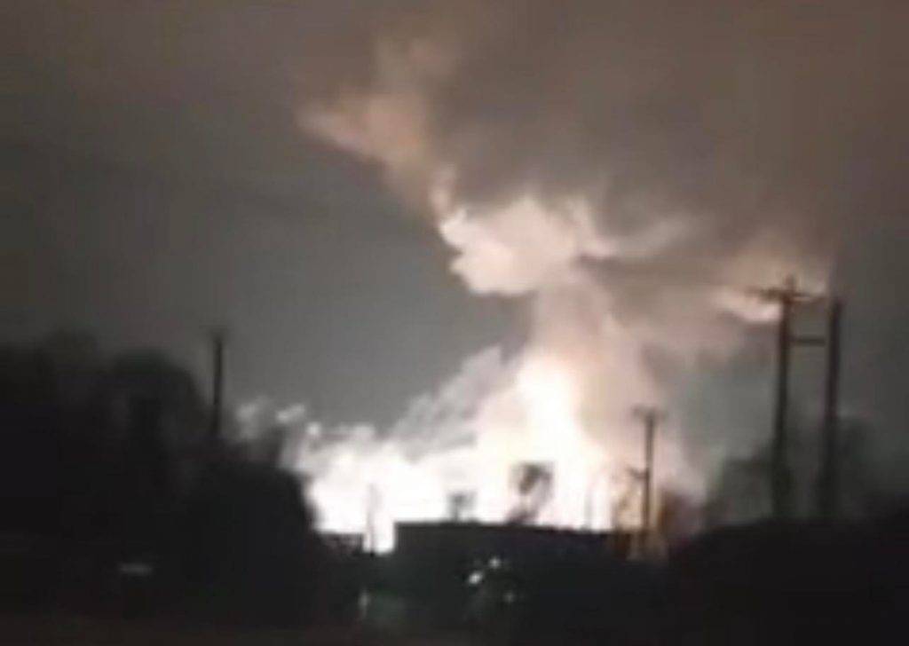 У Росії вибухнув склад боєприпасів ВІДЕО