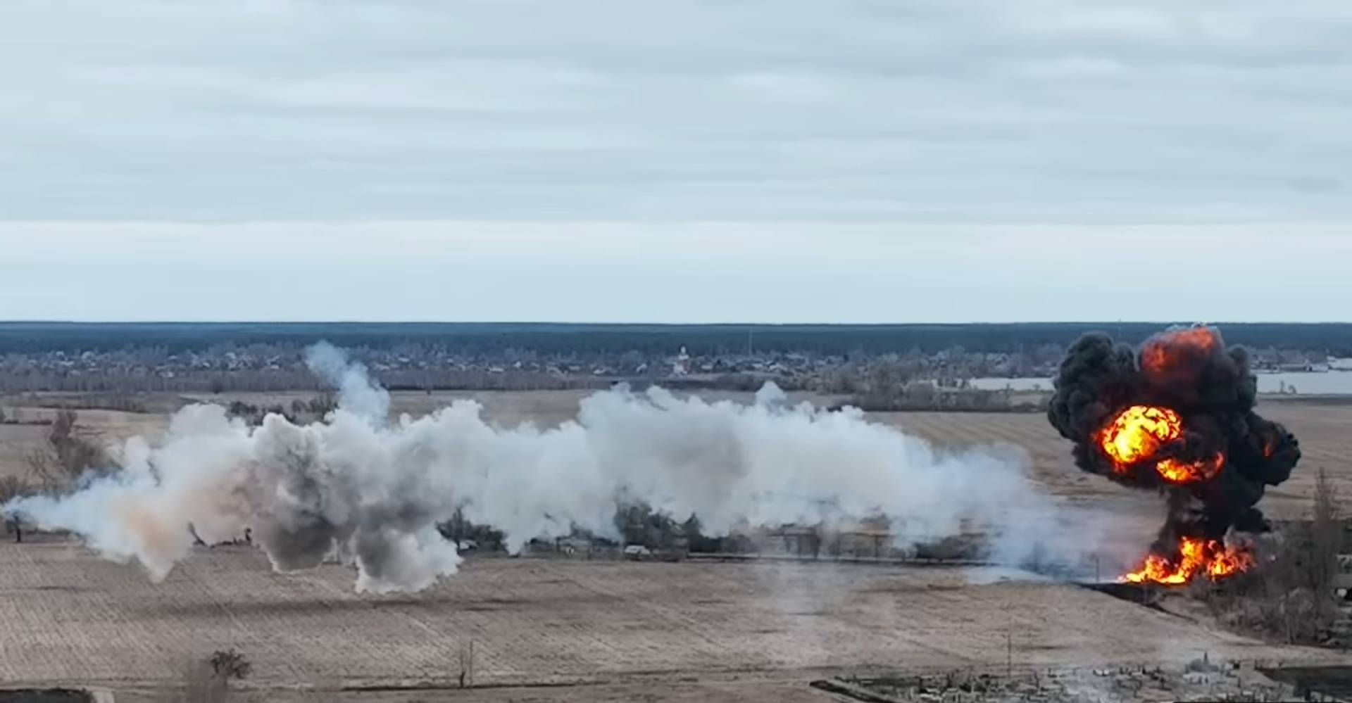 ЗСУ збили бойовий вертоліт російських окупантів ВІДЕО