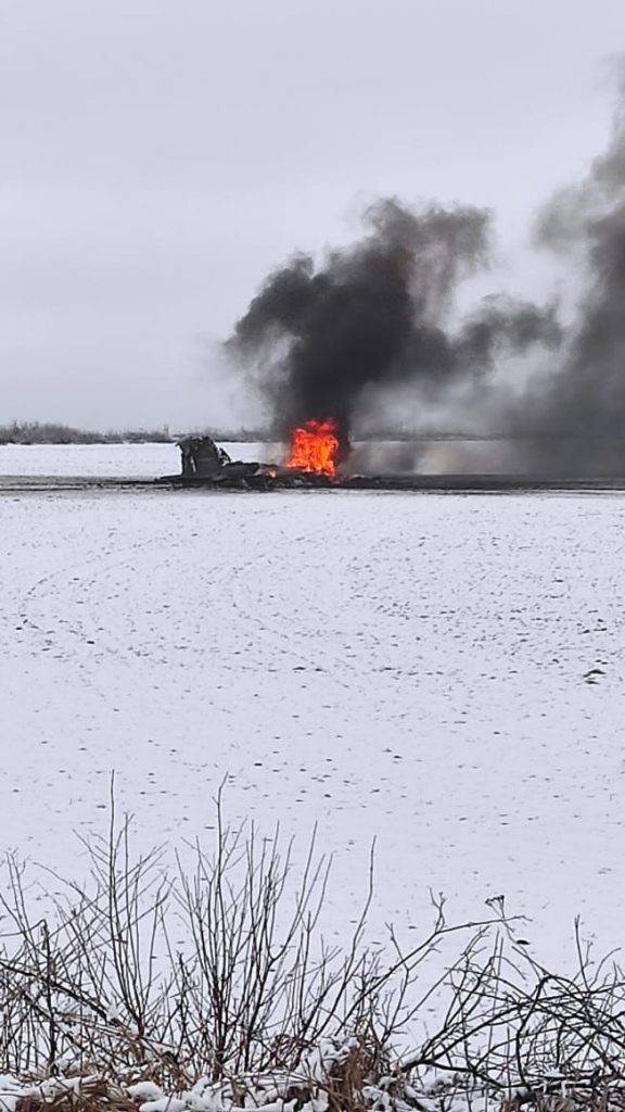 Над Волновахою ППО збили російський винищувач Су-34 ФОТО