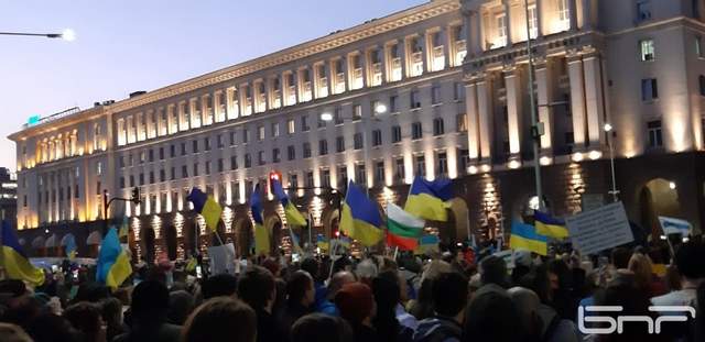 У Болгарії пройшов потужний мітинг на підтримку України,болгари підтримують Україну,війна з росією