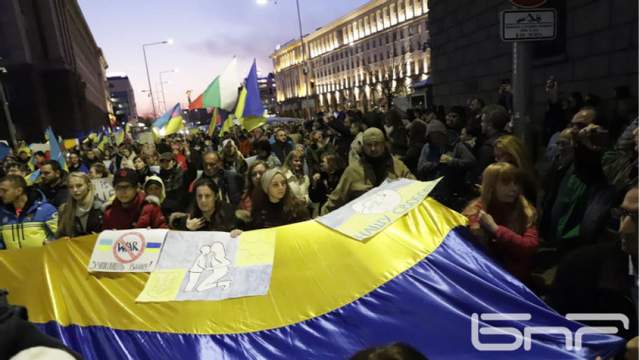 У Болгарії пройшов потужний мітинг на підтримку України,болгари підтримують Україну,війна з росією