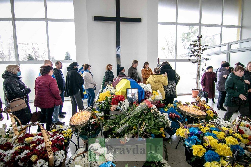 Юрієм Чопиком,У Франківську попрощалися,похорон захисника України