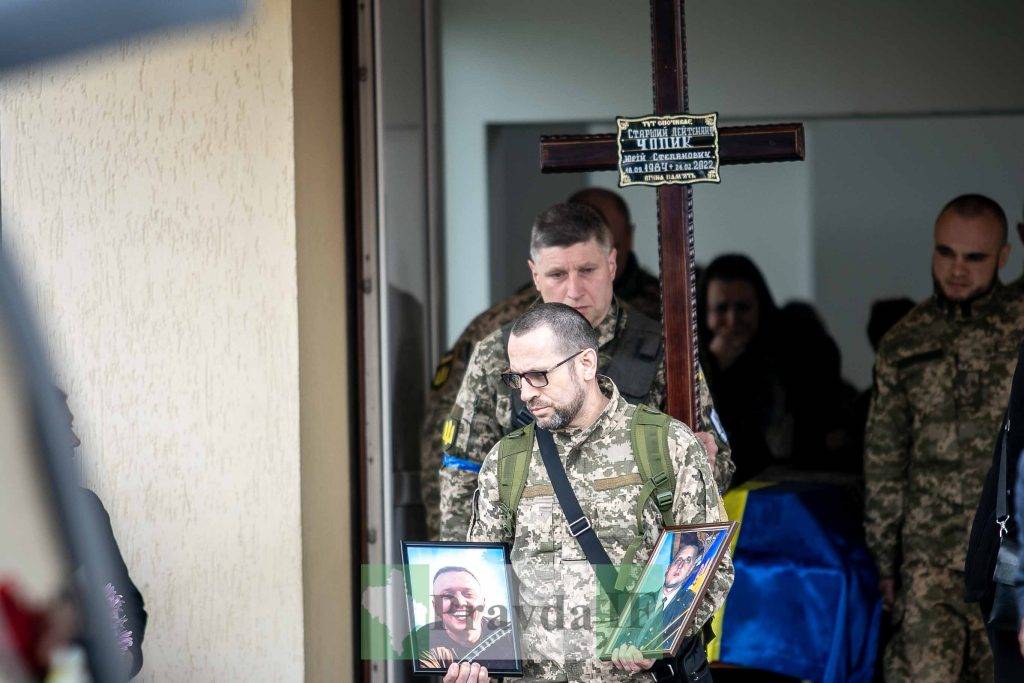 Юрієм Чопиком,У Франківську попрощалися,похорон захисника України