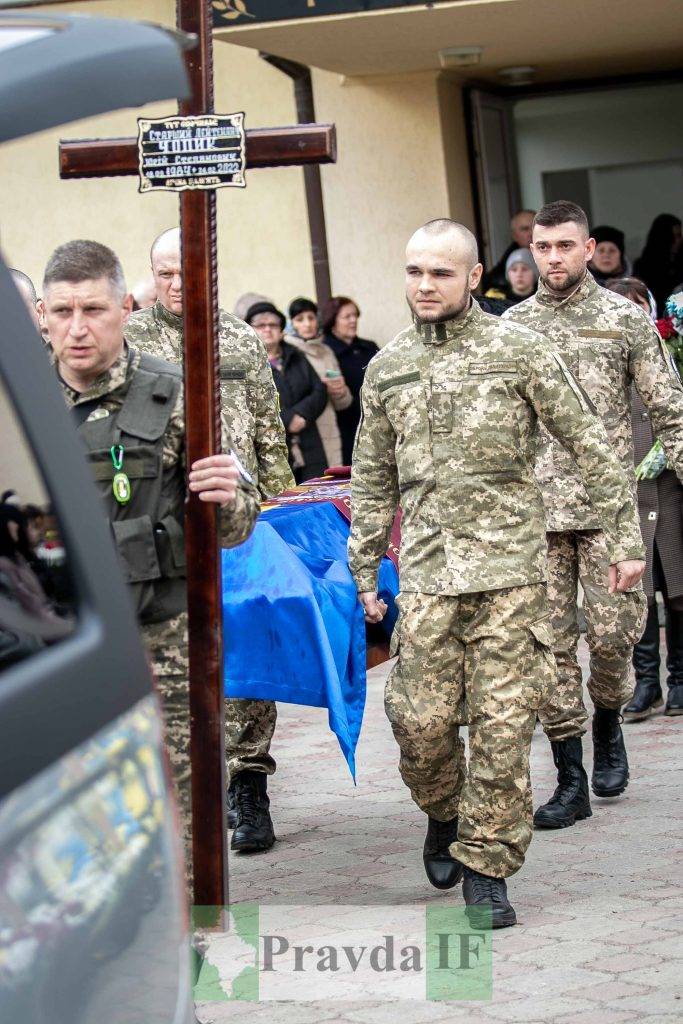 Юрієм Чопиком,У Франківську попрощалися,похорон захисника України