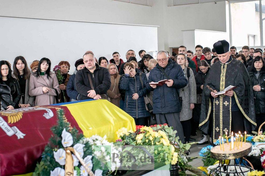 Юрієм Чопиком,У Франківську попрощалися,похорон захисника України