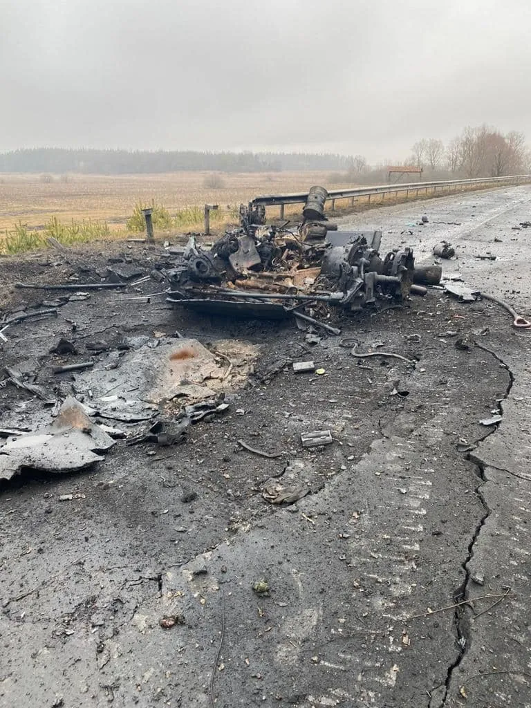 Бригада імені "Чорних Запорожців" розбила колону російських окупантів під Броварами ФОТО