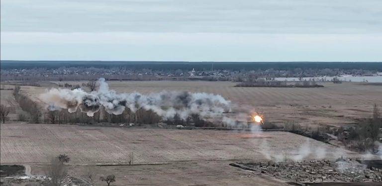 На Херсонщині ЗСУ знищили ворожий командний пункт