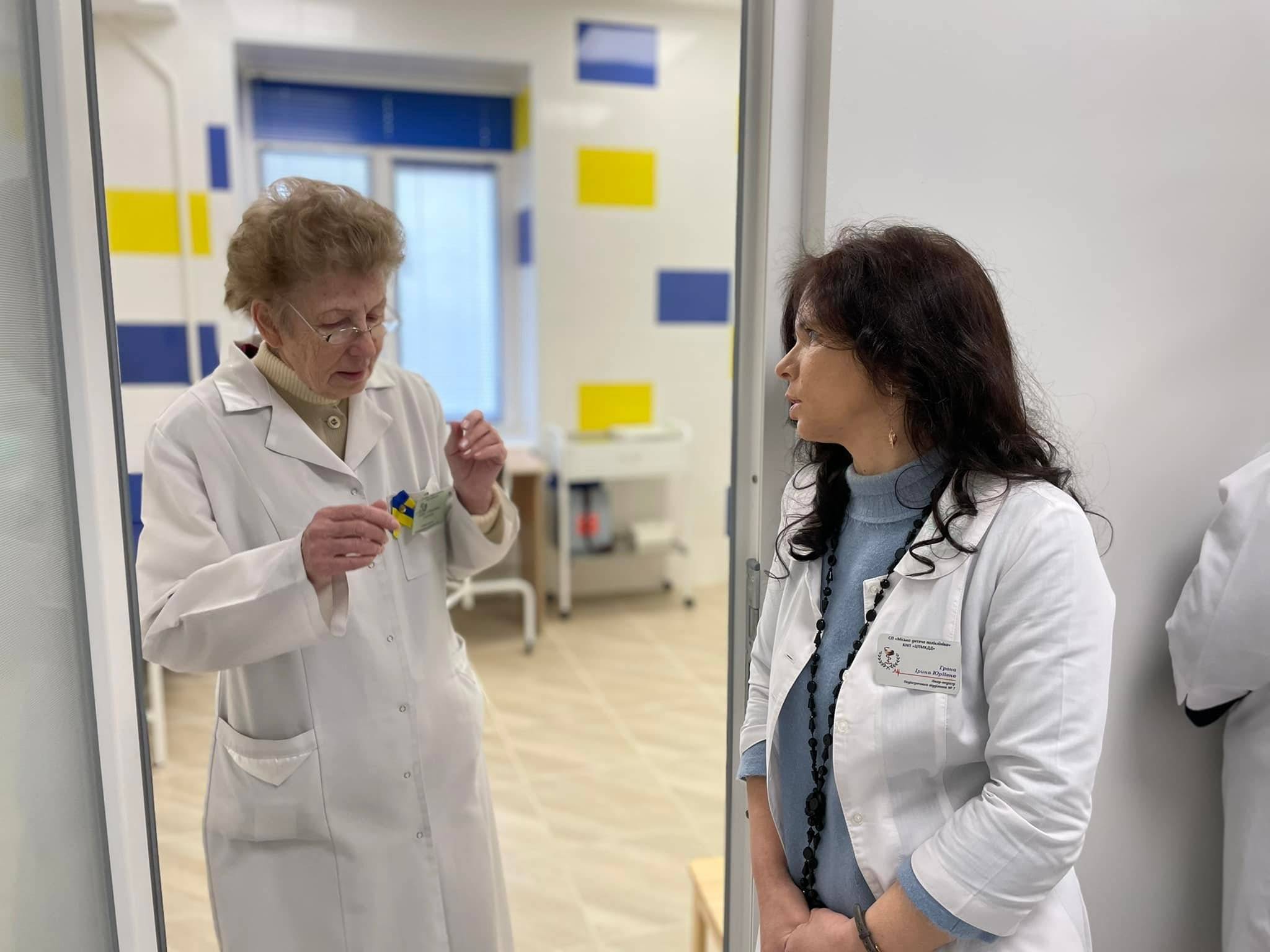 У мікрорайоні Пасічна відкрили оновлене педіатричне відділення №7,поліклініка на пасічній,педіатричне відділення №7