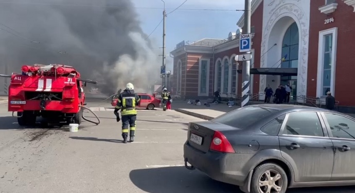 У Краматорську ворог обстріляв "Іскандером" залізничний вокзал - десятки загиблих та понад 100 поранених ФОТО та ВІДЕО