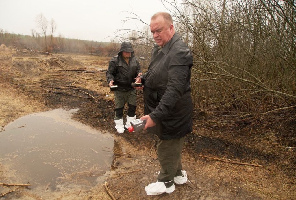 На рашистів, які рили окопи в Рудому лісі біля ЧАЕС, чекає променева хвороба ФОТО, ВІДЕО