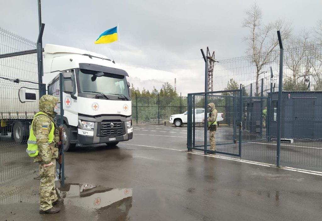 Транспортировка гуманитарных грузов из Польши в Киев