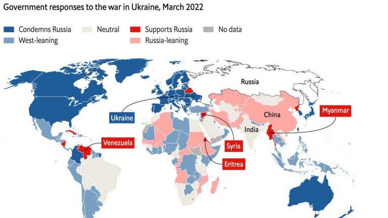 У війні Росії проти України усі цивілізовані держави підтримують нашу країну