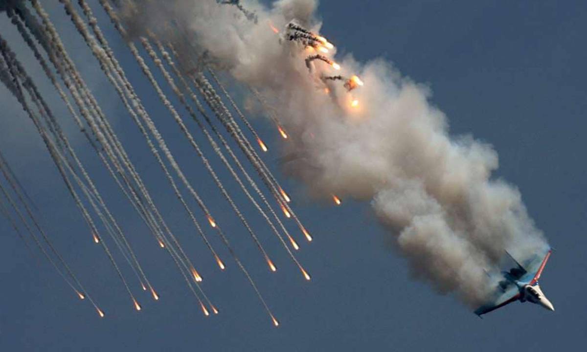 Сбит российский бомбардировщик. Сбит самолет Су-27 воздушных сил Украины..
