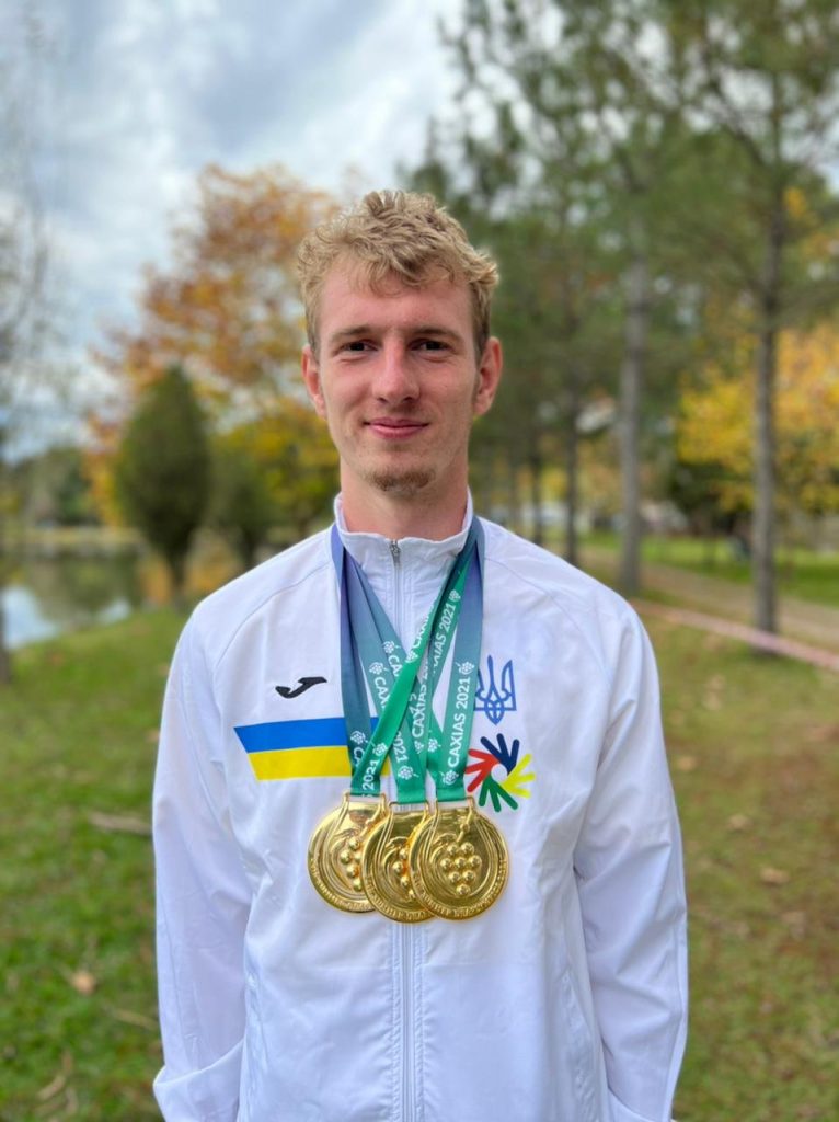 Франківчанин став триразовим чемпіоном Дефлімпійських Ігор